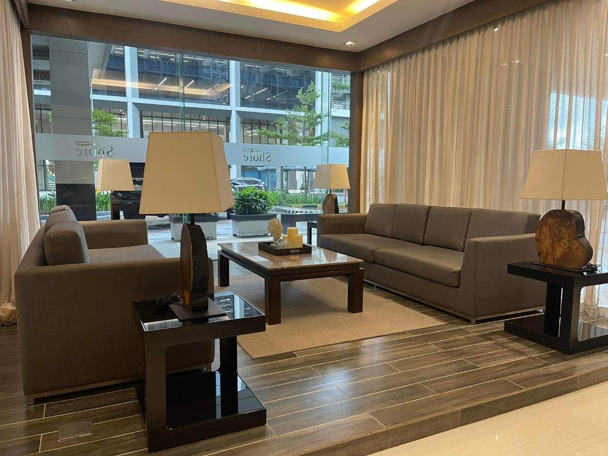 Shore 1 & 3 Residences Moa 1Br With Balcony By Darpm Manila Zewnętrze zdjęcie