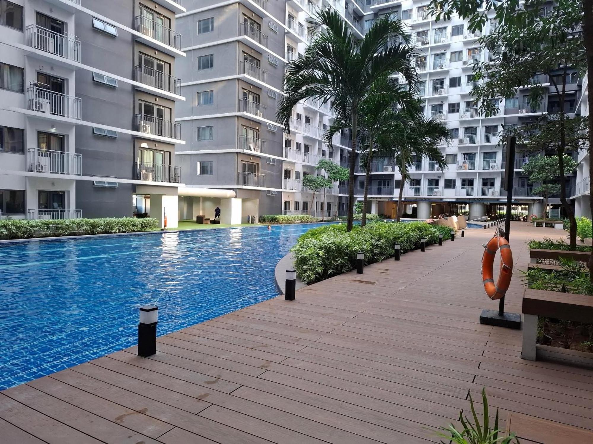 Shore 1 & 3 Residences Moa 1Br With Balcony By Darpm Manila Zewnętrze zdjęcie